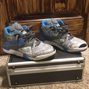 REEBOK PUMP VICTORY COURT SHOES BASQUIAT CUR-RATED BY SWIZZ BEATZ  RARE